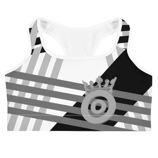 Crown & Stripes Sports Bra