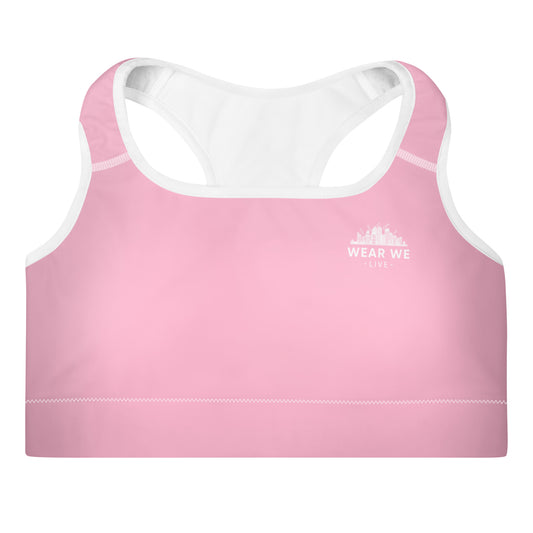 Cotton Candy Padded Sports Bra