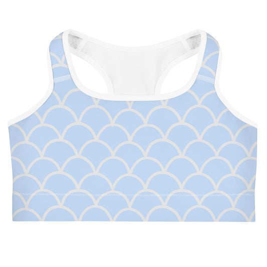 Pastel Blue Sports bra