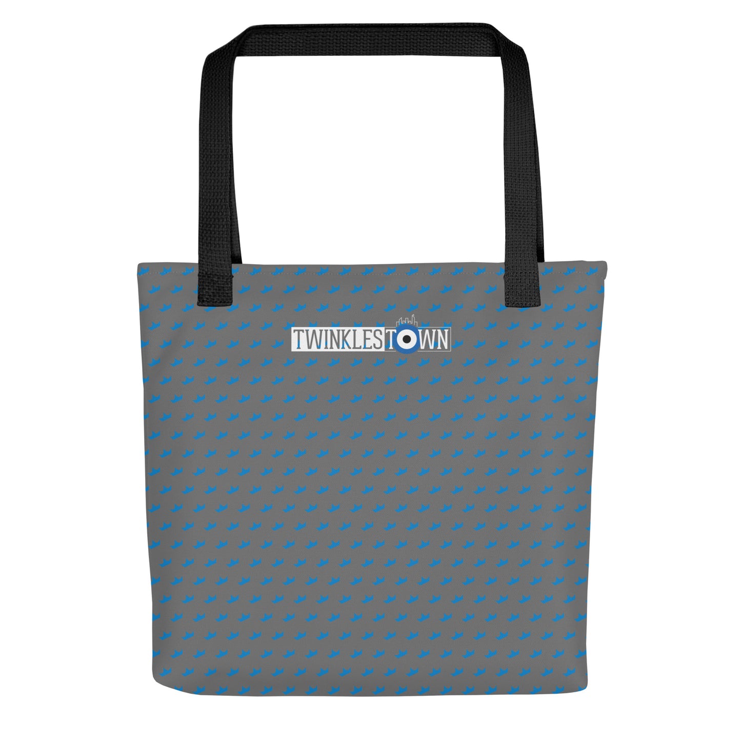 Blue Crown Tote Bag