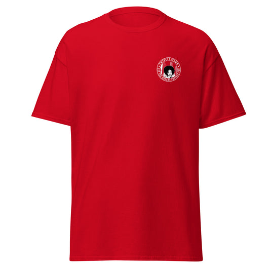 Classic Red tee with NT face