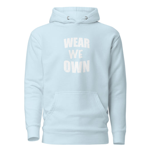 Light Blue Unisex Hoodie