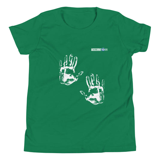 Green Hand Print Short Sleeve T-Shirt